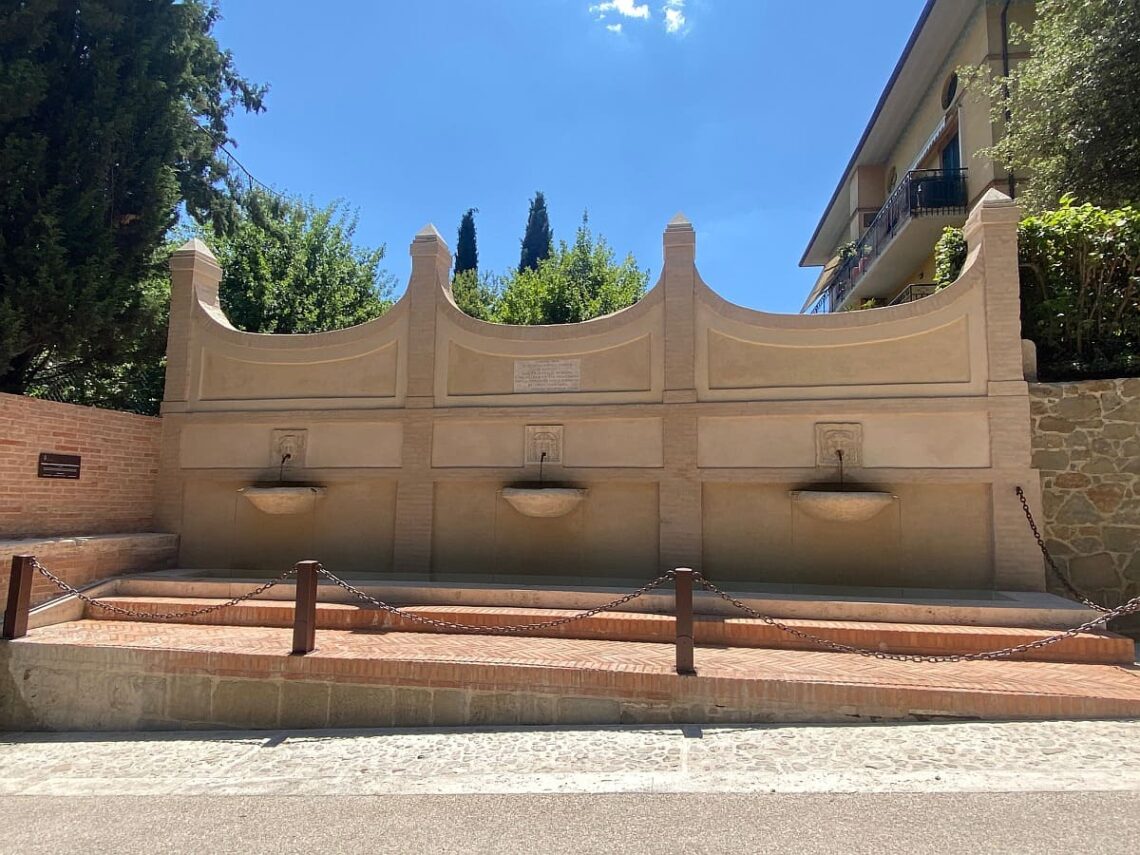 Le Fonti medievali di Pieve di Campo, Luogo del Cuore FAI, nei pressi di Ponte San Giovanni, Perugia